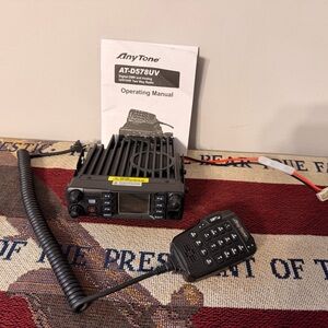 Anytone AT-D578UVIII PLUS Digital Analog Vehicle radio
